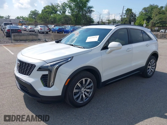 2020 Cadillac XT4 FWD Sport with VIN 1GYFZER4XLF116224, listed as a IAAI auction lot 42759271 with 31,395 mi miles and . Bid and sale history available at DreamBid. Image 17.