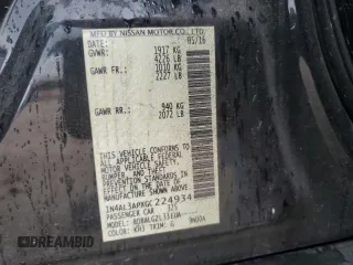 2016 Nissan Altima SR with VIN 1N4AL3APXGC224934, listed as a Copart auction lot 56019375 with 178,531 mi miles and Salvage Title. Bid and sale history available at DreamBid. Image 13.