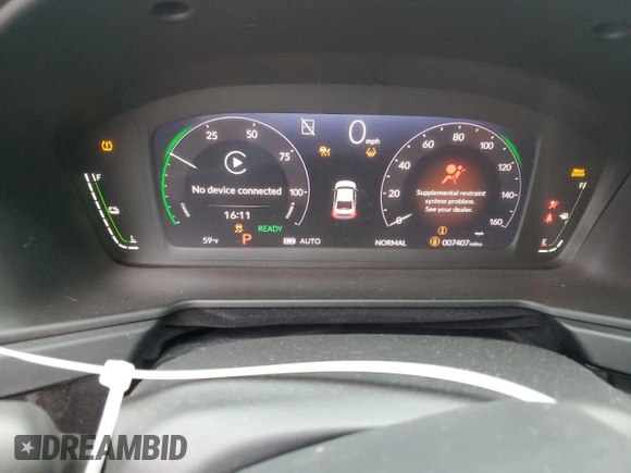 2023 Honda Accord Touring with VIN 1HGCY2F83PA045874, listed as a Copart auction lot 52788105 with 7,407 mi miles and Salvage title. Bid and sale history available at DreamBid. Image 9.