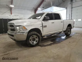 2018 Ram 2500 SLT with VIN 3C6TR5DT3JG411238, listed as a Copart auction lot 47353895 with 127,544 mi miles and Salvage Title. Bid and sale history available at carsss.com. Image 1.