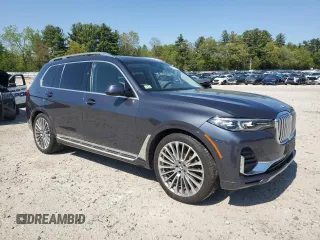 2019 BMW X7 xDrive40i z VIN 5UXCW2C54KL082619, wystawiony jako Copart lot #54474555 z przebiegiem 68 381 mil mil oraz Szkoda całkowita • Salvage title. Historia ofert i sprzedaży dostępna na DreamBid. Obrazek 4.