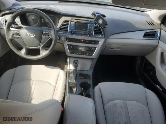 2016 Hyundai Sonata Hybrid SE with VIN KMHE24L12GA012498, listed as a Copart auction lot 51348225 with 0 mi miles and Salvage Title. Bid and sale history available at carsss.com. Image 8.