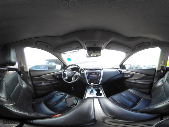 2015 Nissan Murano Platinum with VIN 5N1AZ2MH0FN230862, listed as a IAAI auction lot 41960661 with 136,724 mi miles. Bid and sale history available at carsss.com. Image 18.