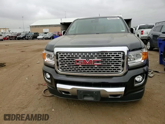 2017 GMC Canyon 4WD Denali with VIN 1GTG6EEN9H1179613, listed as a Copart auction lot 66639934 with 36,639 mi miles and Salvage Title. Bid and sale history available at carsss.com. Image 11.