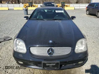 2004 Mercedes-Benz SLK-Class with VIN WDBKK65F74F304950, listed as a Copart auction lot 46674125 with 91,574 mi miles and Salvage Title. Bid and sale history available at carsss.com. Image 5.