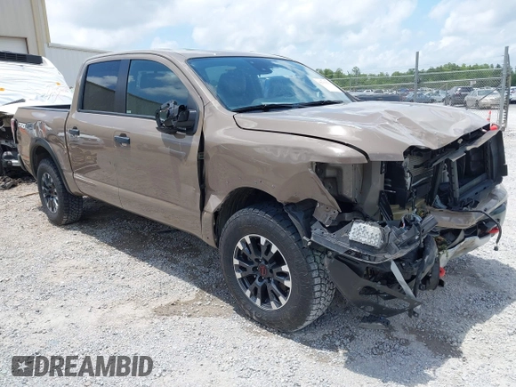 2023 Nissan Titan SV with VIN 1N6AA1ED0PN112536, listed as a IAAI auction lot 42311274 with 45,028 mi miles and . Bid and sale history available at DreamBid. Image 1.