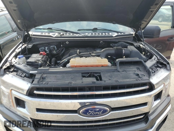 2018 Ford F-150 XL with VIN 1FTEX1EP1JKG09844, listed as a Copart auction lot 54834245 with 86,047 mi miles and Clean Title. Bid and sale history available at carsss.com. Image 12.