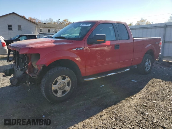 2010 Ford F-150 XL with VIN 1FTEX1E83AFC42916, listed as a Copart auction lot 77590834 with 126,213 mi miles and Salvage Title. Bid and sale history available at carsss.com. Image 1.