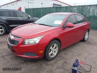 2012 Chevrolet Cruze LT w/1LT with VIN 1G1PL5SCXC7108267, listed as a IAAI auction lot 41959470 with 219,989 mi miles. Bid and sale history available at carsss.com. Image 2.