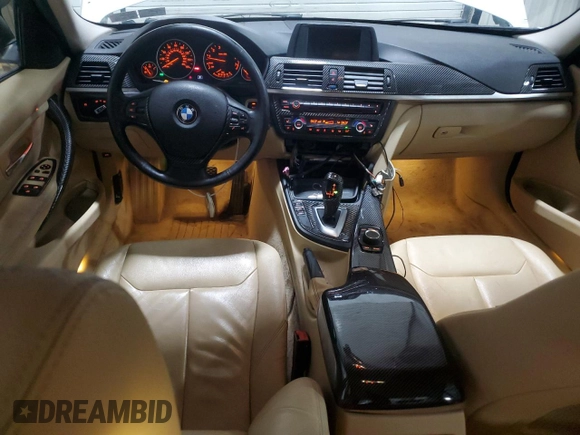 2013 BMW 3 Series 328i xDrive with VIN WBA3B3C52DF530860, listed as a Copart auction lot 53248425 with 154,254 mi miles and Salvage Title. Bid and sale history available at carsss.com. Image 8.