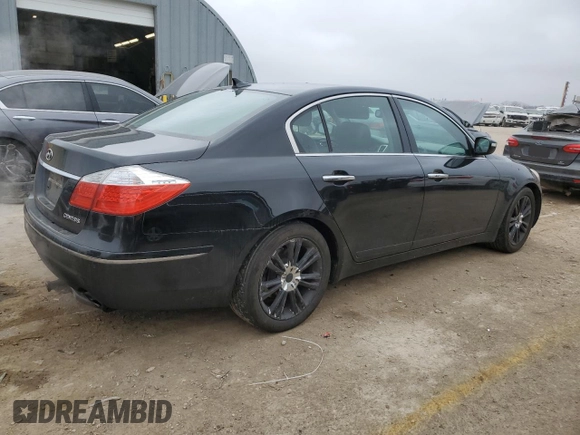 2011 Hyundai Genesis with VIN KMHGC4DE5BU115204, listed as a Copart auction lot 86796014 with 173,990 mi miles and Salvage Title. Bid and sale history available at carsss.com. Image 3.