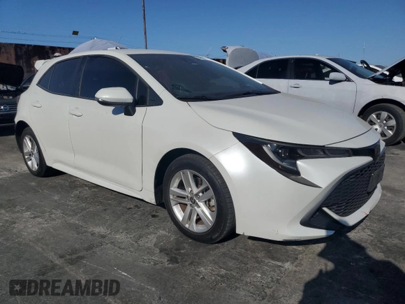 2021 Toyota Corolla Hatchback SE with VIN JTND4MBE0M3130088, listed as a Copart auction lot 71381584 with 37,279 mi miles and Salvage Title. Bid and sale history available at carsss.com. Image 4.