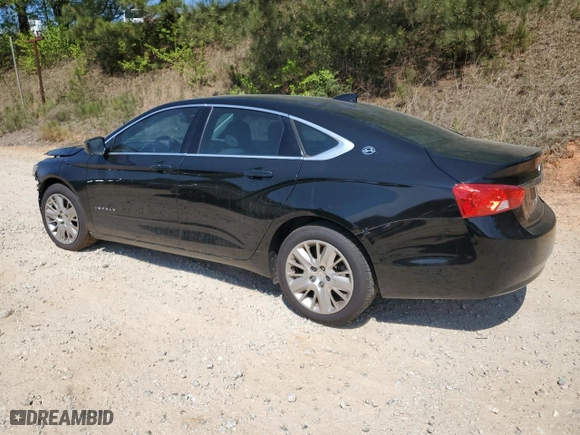 2016 Chevrolet Impala LS with VIN 2G11Z5SA3G9203017, listed as a Copart auction lot 48691155 with 123,100 mi miles and Salvage Title. Bid and sale history available at carsss.com. Image 2.