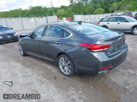 2018 Genesis G80 3.8L с VIN KMHGN4JE6JU255808, выставлен на аукционе IAAI как лот 42348710 с пробегом Не указан миль и . История ставок и продаж доступна на DreamBid. Изображение 3.