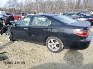 2005 Lexus ES 330 with VIN JTHBA30G355123434, listed as a Copart auction lot 46282485 with 0 mi miles and Salvage Title. Bid and sale history available at carsss.com. Image 2.