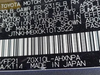 2019 Toyota C-HR XLE z VIN JTNKHMBX0K1013522, wystawiony jako IAAI lot #42053511 z przebiegiem 136 330 mil mil oraz . Historia ofert i sprzedaży dostępna na DreamBid. Obrazek 9.