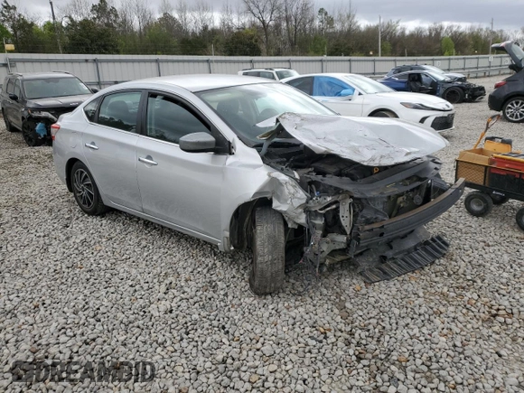 2013 Nissan Sentra SV with VIN 1N4AB7AP3DN906919, listed as a Copart auction lot 48558515 with Not Provided miles and Salvage Title. Bid and sale history available at carsss.com. Image 4.