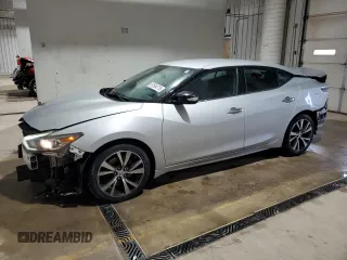 2017 Nissan Maxima SV z VIN 1N4AA6AP5HC388195, wystawiony jako Copart lot #57594715 z przebiegiem 35 760 mil mil oraz Szkoda całkowita • Salvage title. Historia ofert i sprzedaży dostępna na DreamBid. Obrazek 1.