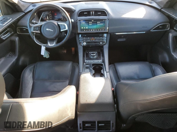 2020 Jaguar F-Pace 25t Prestige with VIN SADCK2FX7LA617986, listed as a Copart auction lot 87895495 with 106,909 mi miles and Non repairable. Bid and sale history available at DreamBid. Image 8.
