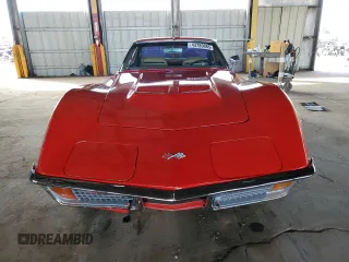 1972 Chevrolet Corvette with VIN 1Z37K2S501737, listed as a Copart auction lot 43789865 with 22,938 mi miles and Salvage title. Bid and sale history available at DreamBid. Image 5.