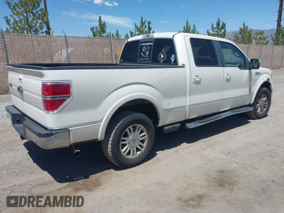 2009 Ford F-150 XL with VIN 1FTPW14V29KB51254, listed as a IAAI auction lot 42797757 with 192,902 mi miles and . Bid and sale history available at DreamBid. Image 4.
