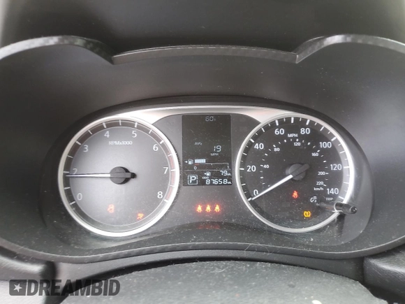 2023 Nissan Versa S with VIN 3N1CN8DV3PL834024, listed as a Copart auction lot 56683345 with 87,658 mi miles and Salvage title. Bid and sale history available at DreamBid. Image 9.