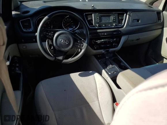 2016 Kia Sedona L with VIN KNDMA5C14G6111609, listed as a Copart auction lot 47025785 with 124,701 mi miles and Clean Title. Bid and sale history available at DreamBid. Image 8.