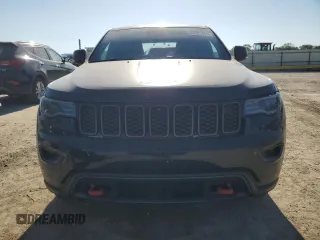 2017 Jeep Grand Cherokee Trailhawk with VIN 1C4RJFLG3HC881805, listed as a Copart auction lot 56471445 with 122,843 mi miles and Salvage title. Bid and sale history available at DreamBid. Image 5.