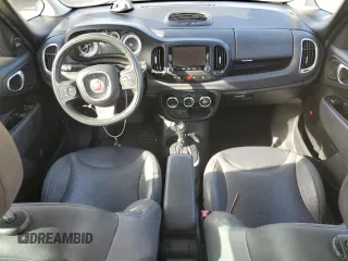 2014 FIAT 500L Lounge with VIN ZFBCFACH8EZ004015, listed as a Copart auction lot 73840584 with 0 mi miles and Salvage Title. Bid and sale history available at carsss.com. Image 8.