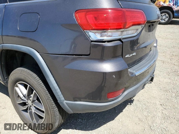 2017 Jeep Grand Cherokee Limited 75th Anniversary с VIN 1C4RJFBT1HC612636, выставлен на аукционе Copart как лот 58051845 с пробегом 38 302 миль миль и Списание • Salvage title. История ставок и продаж доступна на DreamBid. Изображение 13.