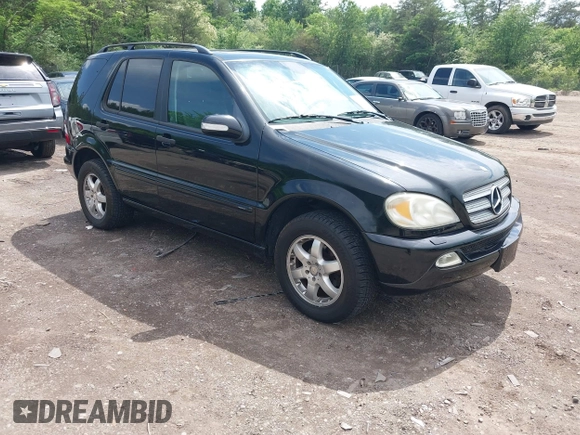2003 Mercedes-Benz M 350 with VIN 4JGAB57EX3A406603, listed as a IAAI auction lot 42117106 with 108,087 mi miles and . Bid and sale history available at DreamBid. Image 1.