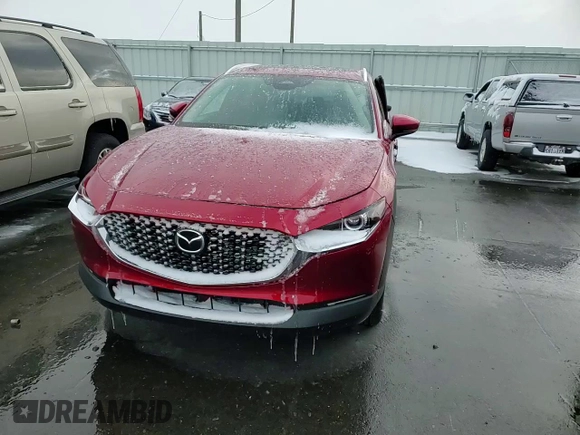 2025 Mazda CX-30 S Preferred with VIN 3MVDMBCMXSM753341, listed as a Copart auction lot 44648745 with 1,281 mi miles and Salvage Title. Bid and sale history available at DreamBid. Image 10.