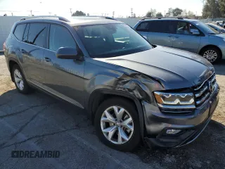 2018 Volkswagen Atlas SEL with VIN 1V2ER2CA5JC546559, listed as a Copart auction lot 47027515 with 43,524 mi miles and Salvage title. Bid and sale history available at DreamBid. Image 4.