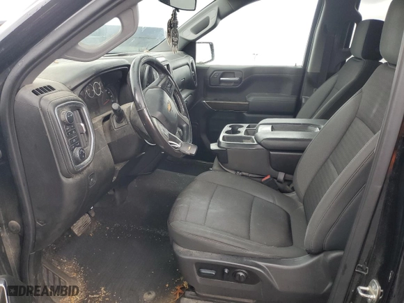 2022 Chevrolet Silverado 1500 LTD LT with VIN 1GCPYDEK1NZ178608, listed as a Copart auction lot 80657194 with NaN miles and Salvage Title. Bid and sale history available at carsss.com. Image 7.