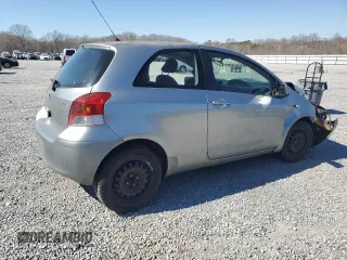 2011 Toyota Yaris with VIN JTDJT4K37B5340908, listed as a Copart auction lot 47574995 with 0 mi miles and Salvage Title. Bid and sale history available at carsss.com. Image 3.