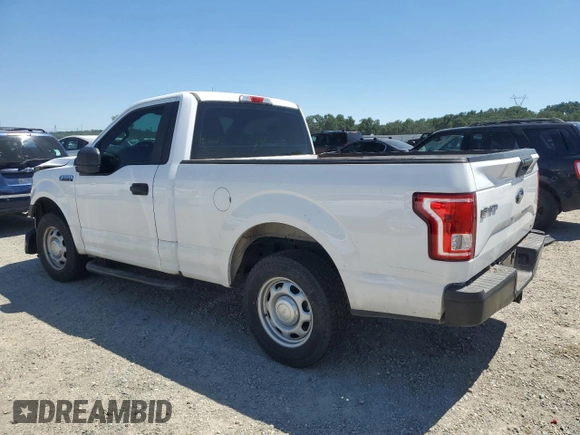 2016 Ford F-150 XL with VIN 1FTMF1C87GKE17279, listed as a Copart auction lot 56022125 with 144,209 mi miles and Salvage title. Bid and sale history available at DreamBid. Image 2.