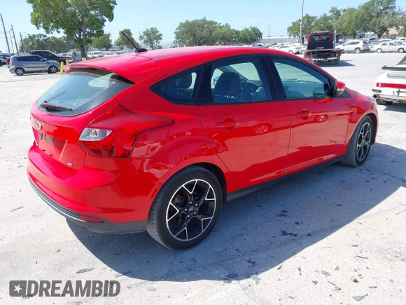 2014 Ford Focus SE with VIN 1FADP3K25EL159136, listed as a IAAI auction lot 42180192 with 118,828 mi miles and . Bid and sale history available at carsss.com. Image 4.