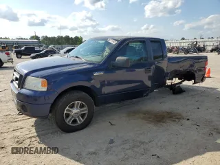 2008 Ford F-150 STX with VIN 1FTRX14W28FB44956, listed as a Copart auction lot 54774165 with 137,384 mi miles and Salvage title. Bid and sale history available at DreamBid. Image 1.