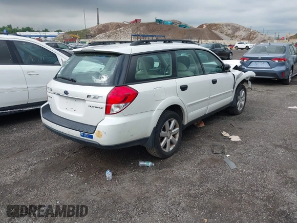 2008 Subaru Outback i with VIN 4S4BP61C787367038, listed as a IAAI auction lot 42738110 with 81,692 mi miles and . Bid and sale history available at DreamBid. Image 4.