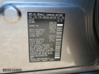 2018 Nissan Rogue SV with VIN KNMAT2MV5JP607159, listed as a Copart auction lot 87766105 with 58,868 mi miles and Salvage Title. Bid and sale history available at carsss.com. Image 16.