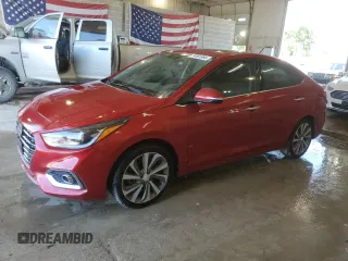 2019 Hyundai Accent Limited with VIN 3KPC34A32KE059601, listed as a Copart auction lot 74581894 with 56,139 mi miles and Salvage Title. Bid and sale history available at carsss.com. Image 1.