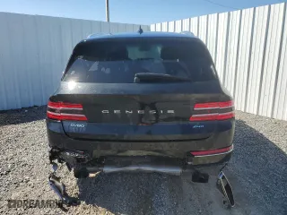2024 Genesis GV80 with VIN KMUHBDSB1RU166890, listed as a Copart auction lot 48678655 with 28,020 mi miles and Non Repairable. Bid and sale history available at carsss.com. Image 6.