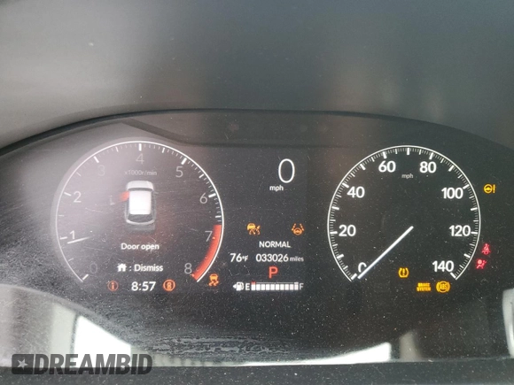 2023 Honda HR-V LX with VIN 3CZRZ2H31PM744991, listed as a Copart auction lot 60908425 with 33,026 mi miles and Non repairable. Bid and sale history available at DreamBid. Image 9.