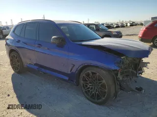 2023 BMW X3 M with VIN 5YM13EC03P9P70498, listed as a Copart auction lot 50029025 with 29,101 mi miles and Salvage Title. Bid and sale history available at carsss.com. Image 4.