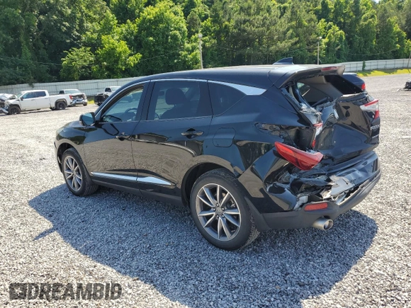 2020 Acura RDX Technology z VIN 5J8TC2H59LL039321, wystawiony jako Copart lot #57843045 z przebiegiem 36 918 mil mil oraz Szkoda całkowita • Salvage title. Historia ofert i sprzedaży dostępna na DreamBid. Obrazek 2.