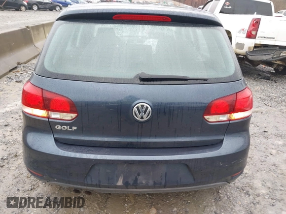 2012 Volkswagen Golf with VIN WVWDB7AJ4CW308026, listed as a IAAI auction lot 41553950 with 151,000 mi miles and . Bid and sale history available at DreamBid. Image 15.