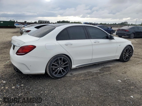 2021 Mercedes-Benz C 43 AMG z VIN W1KWF6EB6MR641697, wystawiony jako Copart lot #89278785 z przebiegiem 48 937 mil mil oraz Szkoda całkowita • Salvage title. Historia ofert i sprzedaży dostępna na DreamBid. Obrazek 3.
