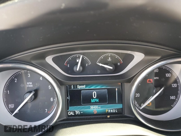 2020 Buick Envision Essence with VIN LRBFX2SA6LD124325, listed as a Copart auction lot 53081685 with 38,406 mi miles and Salvage Title. Bid and sale history available at DreamBid. Image 9.
