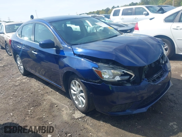 2019 Nissan Sentra SV z VIN 3N1AB7AP9KY413095, wystawiony jako IAAI lot #41924102 z przebiegiem 118 317 mil mil oraz . Historia ofert i sprzedaży dostępna na DreamBid. Obrazek 1.