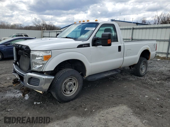 2014 Ford Super Duty F-250 SRW XL with VIN 1FTBF2B66EEB72886, listed as a Copart auction lot 53053355 with 40,925 mi miles and Salvage Title. Bid and sale history available at carsss.com. Image 1.